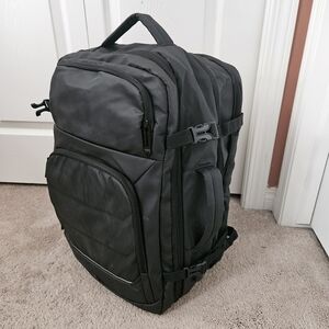 Cabin-Friendly Expandable Carry-On Luggage Backpack